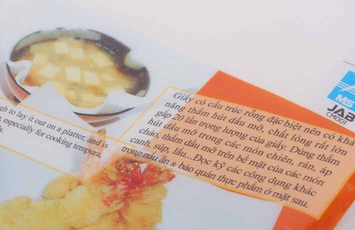 Giấy Thấm Dầu Nhật Kokusai - An Toàn Tim Mạch - Bảo Vệ Sức Khỏe Gia Đình Bạn 49 Cấu trúc giấy thấm dầu từ giấy thấm dầu Nhật