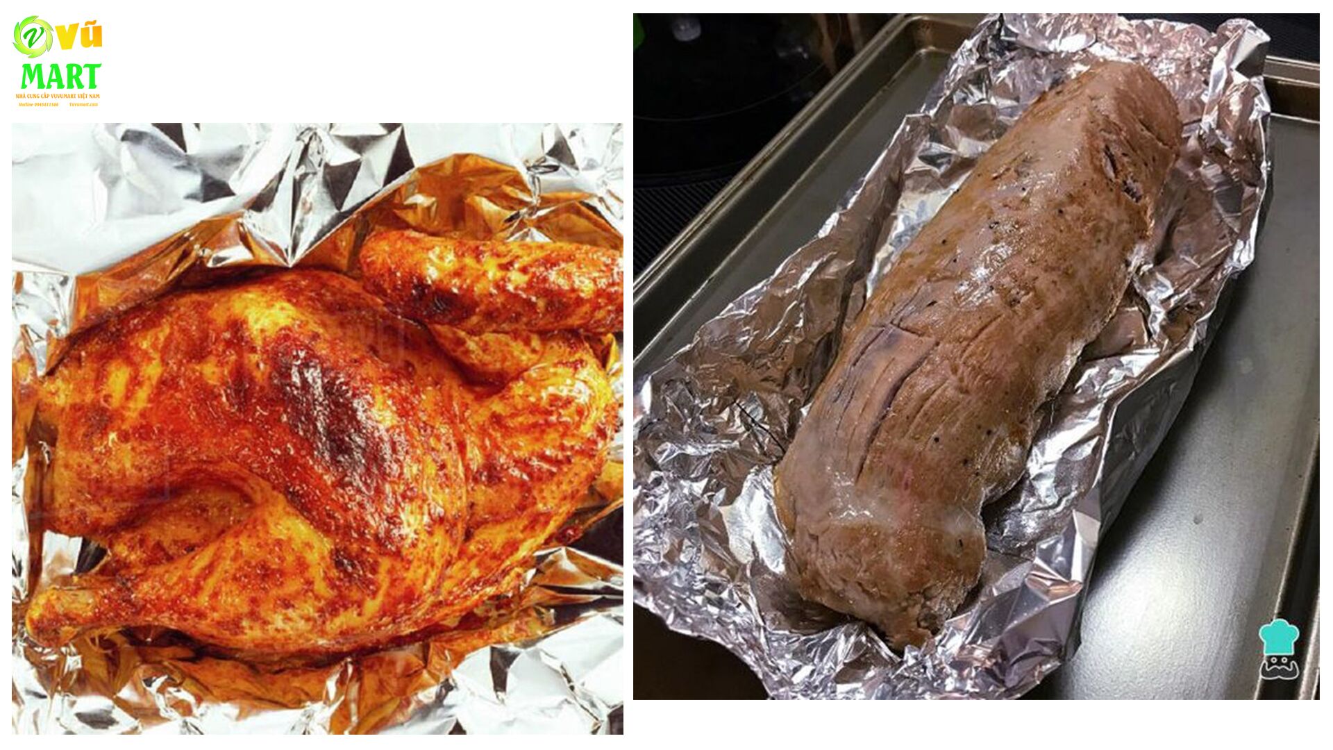 Giấy Bạc Gói Bánh Mì 45cmx3 kg Annapurna ( Chính Hãng) 50 giấybạc nướng thịt cung cấp vuvumart Hà Đông