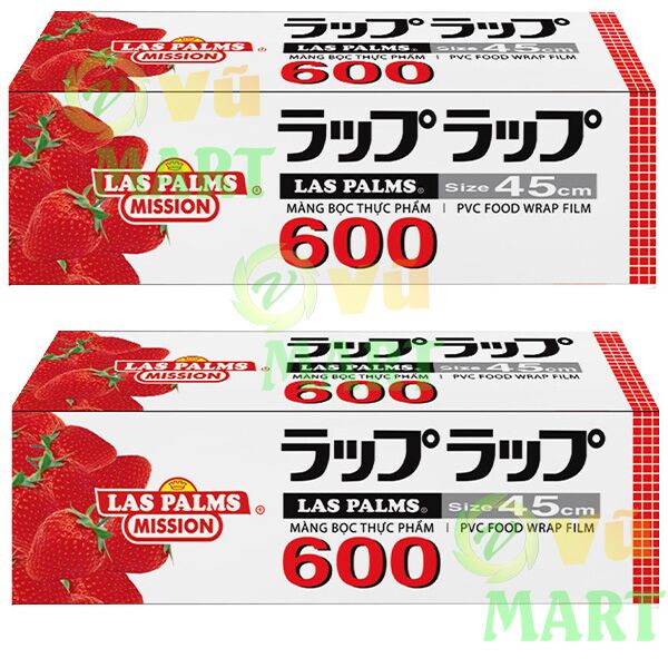 Màng Bọc Thực Phẩm Laspalms 45cmx600 Laspalms - Siêu Bám Dính - Siêu Dai - Lõi Vàng 44 Mang-boc-hoa-qua-chat-luong-laspalms-chinh-hang-45-600-MBTP00006149