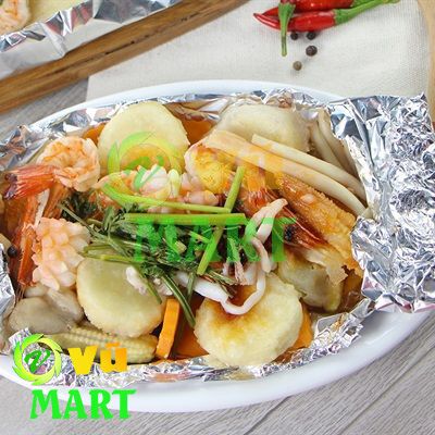 Giấy Bạc Gói Bánh Mì 45cmx3 kg Annapurna ( Chính Hãng) 53 giay-bac-boc-hai-san-sieu-thi-vuvu-mart