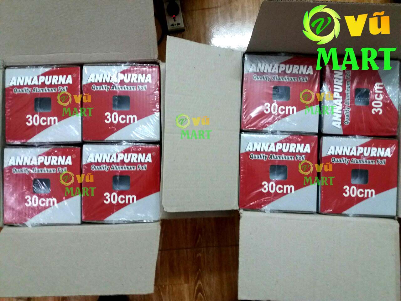 Thùng Màng Nhôm Annapurna 5 kg Lõi Nhỏ - Giấy Bạc Nướng Goodfoil - Giá Sỉ Cấp 1 47 mua-mang-nhom-boc-thuc-pham-5kg-annapurna