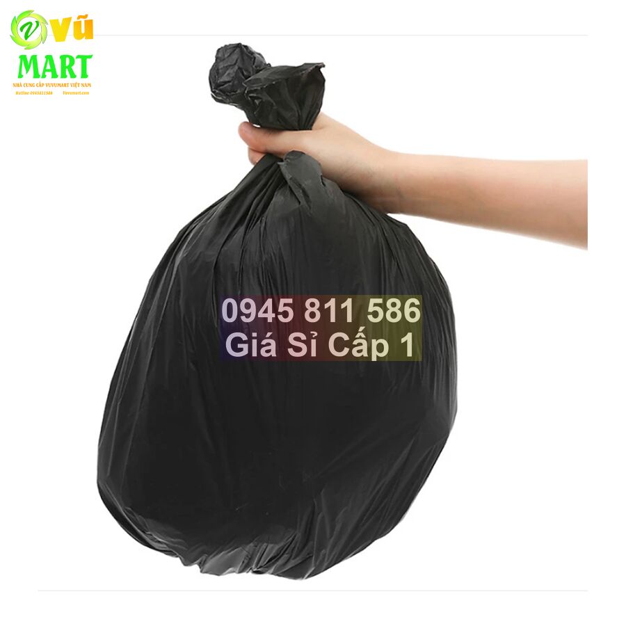 Túi Đựng Rác Tự Hủy Sinh Học Chất Lượng 48 túi-đựng-rác-vuvumart-vn