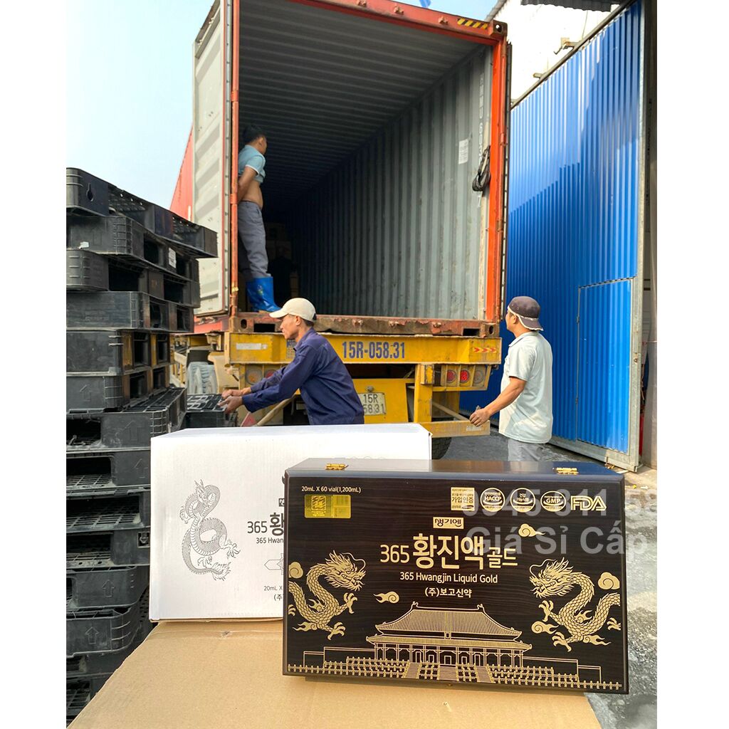 Tinh Chất Chiết Xuất Hồng Sâm Đông Trùng Hạ Thảo 365 Hwangjin Liquid Gold - Tăng Cường Thể Lực - Tôn Vẻ Đẹp Tự Nhiên 49 Tinh Chất Chiết Xuất Hồng Sâm Đông Trùng Hạ Thảo 365 Hwangjin Liquid Gold