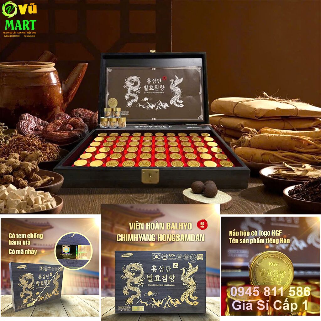An Cung Bổ Não Trầm Hương HONGSAMDAN hộp gỗ 60 viên Hàn Quốc - Bổ Thận Khí - Bổ Não Hoạt Huyết 43 An Cung Bổ Não Trầm Hương HONGSAMDAN hộp gỗ 60 viên Hàn Quốc - Bổ Thận Khí - Bổ Não Hoạt Huyết