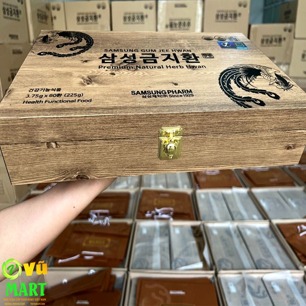 An cung bổ não hộp gỗ Samsung 60 viên Hàn Quốc - Phòng Ngừa Đột Quỵ Tai Biến 43 An cung bổ não hộp gỗ Samsung 60 viên Hàn Quốc - Phòng Ngừa Đột Quỵ Tai Biến