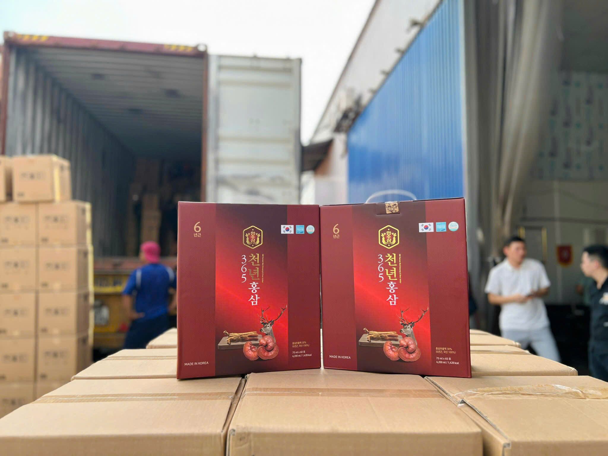 Nước Hồng Sâm Linh Chi Nhung Hươu 365 - Đại Bổ Cơ Thể, Bổ Thận Phổi - Làm Đẹp 45 Nước Hồng Sâm Nhung Hươu Linh Chi 365 Hàn Quốc Hộp 60 Gói x 70mlNước Hồng Sâm Nhung Hươu Linh Chi 365 Hàn Quốc Hộp 60 Gói x 70ml