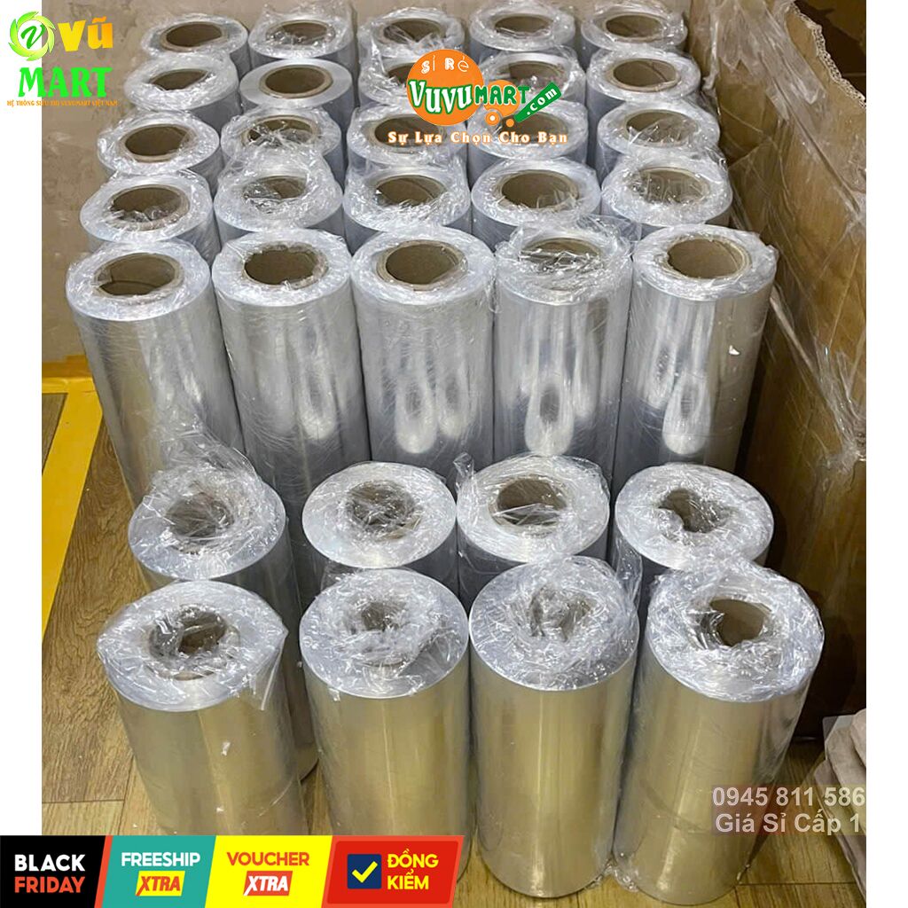 🔥 Giấy Bạc 5kg Annapurna – Siêu Dai, Giữ Nhiệt Cực Tốt – Lõi Nhỏ Gọn, Cuộn Lớn Dùng Siêu Lâu! 55 Giấy bạc nướng cá thịt, cuộn giấy bạc lõi 5kg thay thế hộp
